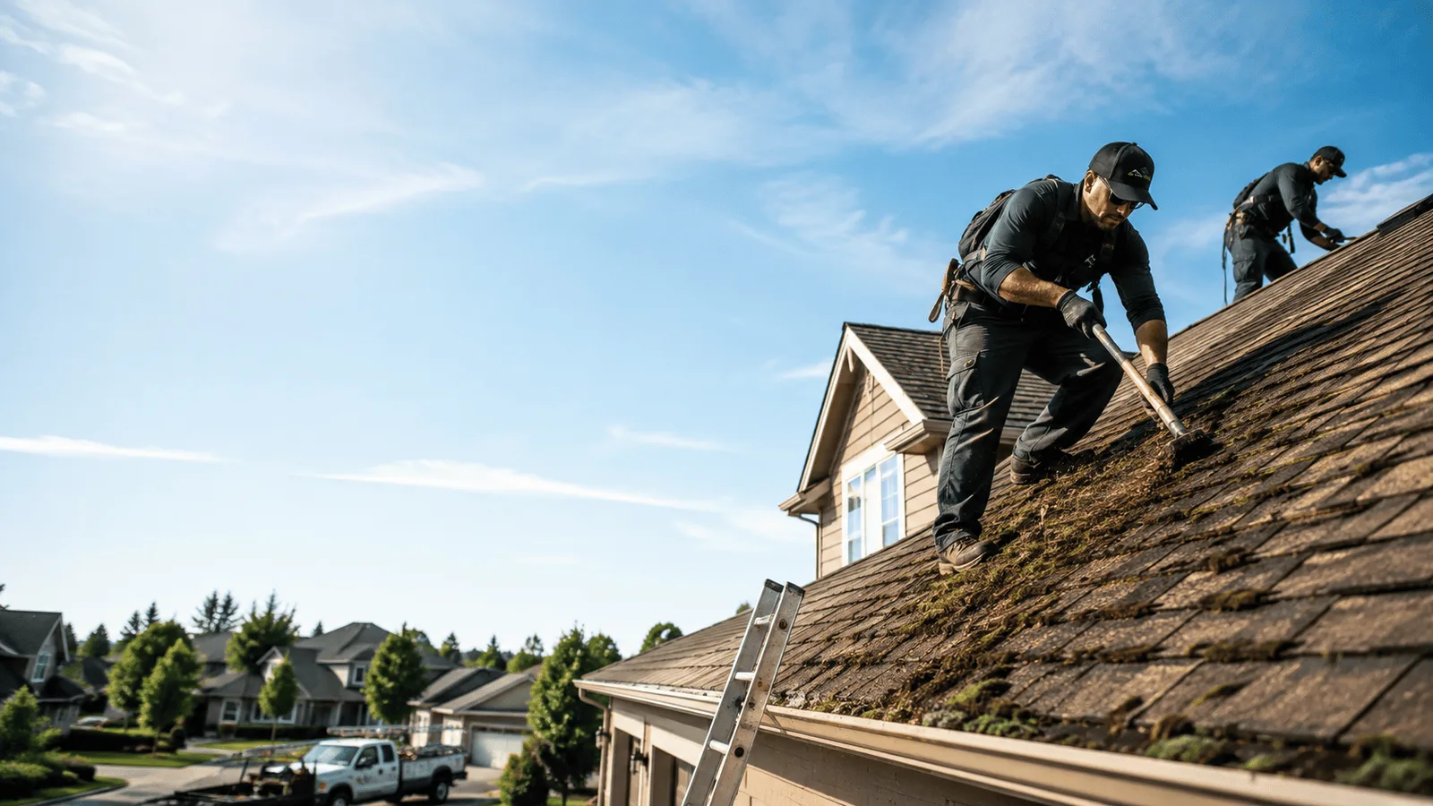 Roof Moss Removal in Roland, OK near me
